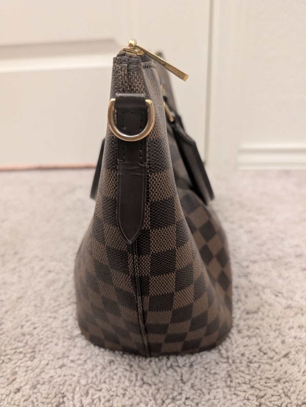 Authentic Louis Vuitton Sienna MM Damier Ebene w/COA - Picture 7 of 16